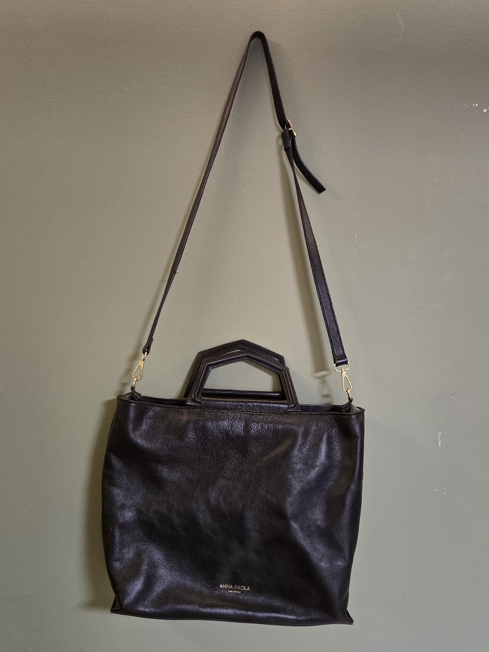 Anna Paola "Bonnie" Italian Leather Satchel